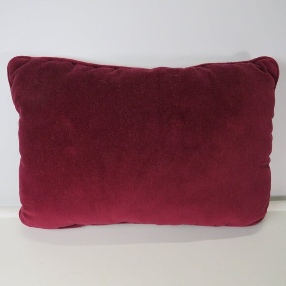 Grandmothers Give the Best Hugs (velvet style back) 11" long Burgundy Maroon - Picture 3 of 5